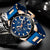 Relógio Masculino Azul Lige - Royal Acessórios